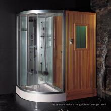 EAGO infrared sauna room with steam shower DS205F8 sauna combos